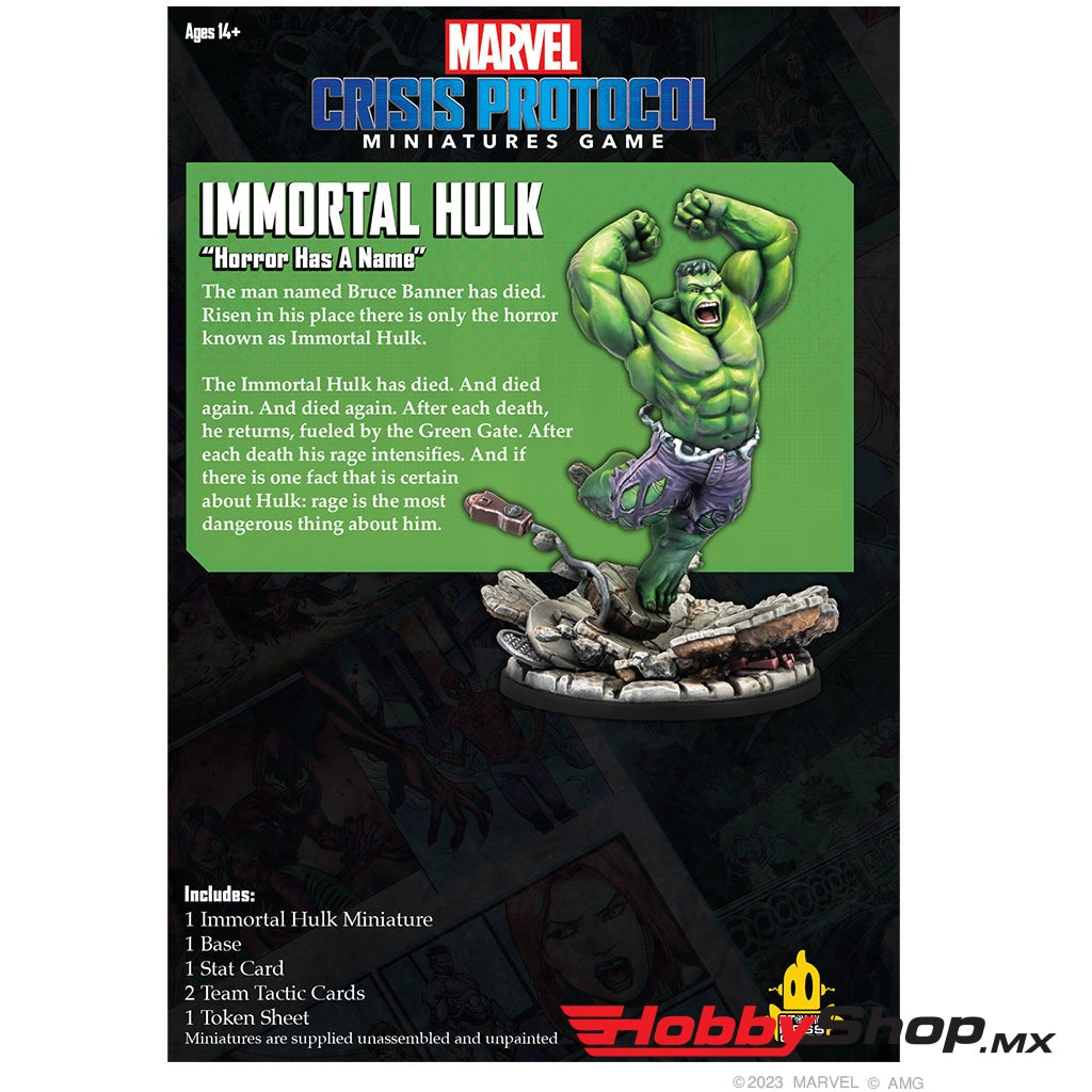 Asmodee - Marvel: Crisis Protocol Immortal Hulk En Existencia