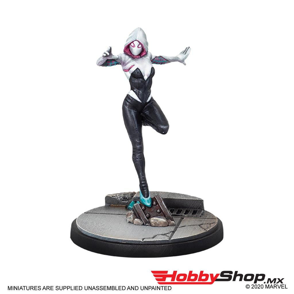 Asmodee - Marvel: Crisis Protocol Spider-Man & Ghost-Spider En Existencia