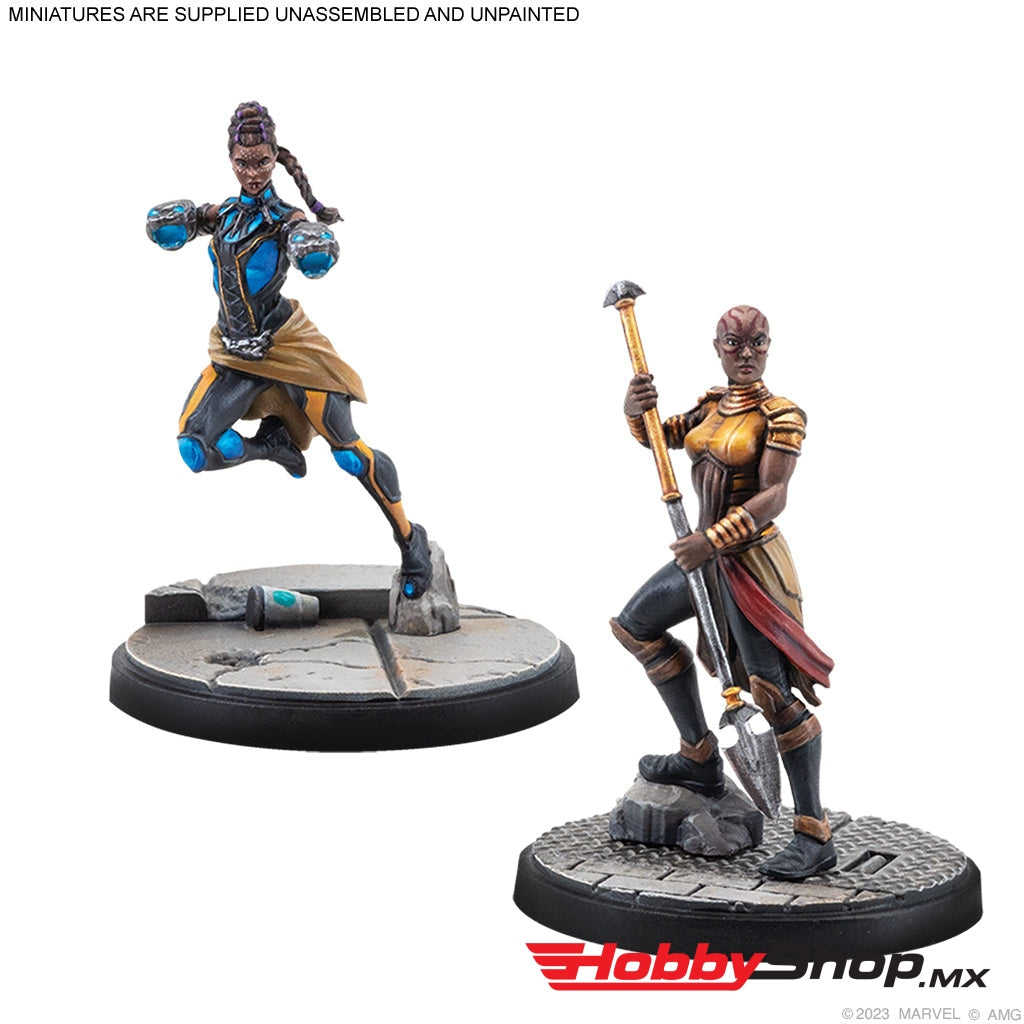 Asmodee - Marvel: Crisis Protocol Wakanda Affiliation Pack En Existencia