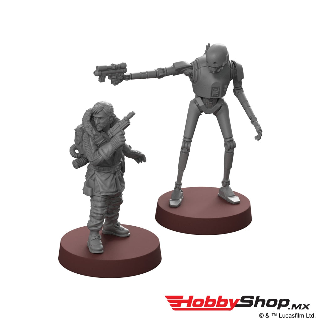 Asmodee - Star Wars: Legion Cassian Andor And K-2So En Existencia
