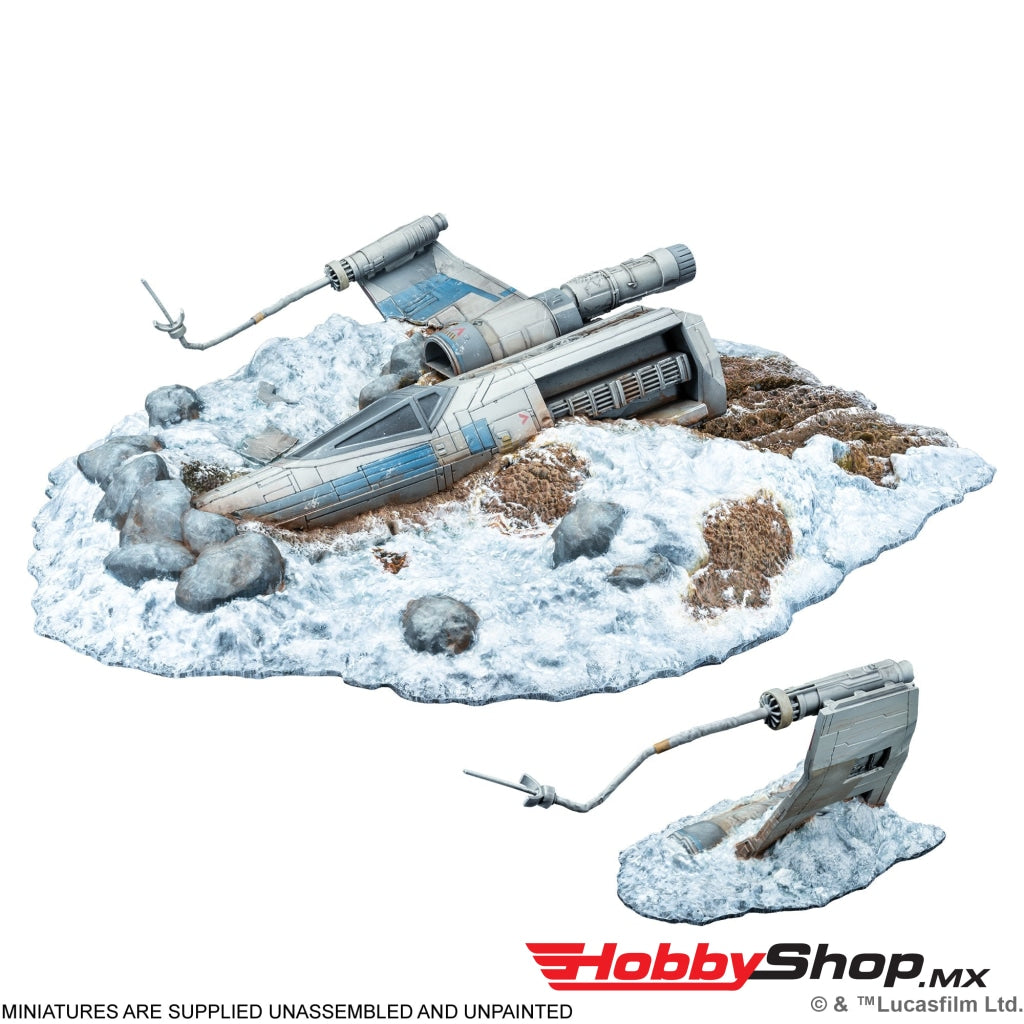 Asmodee - Star Wars: Legion Crashed X-Wing Battlefield Expansion En Existencia