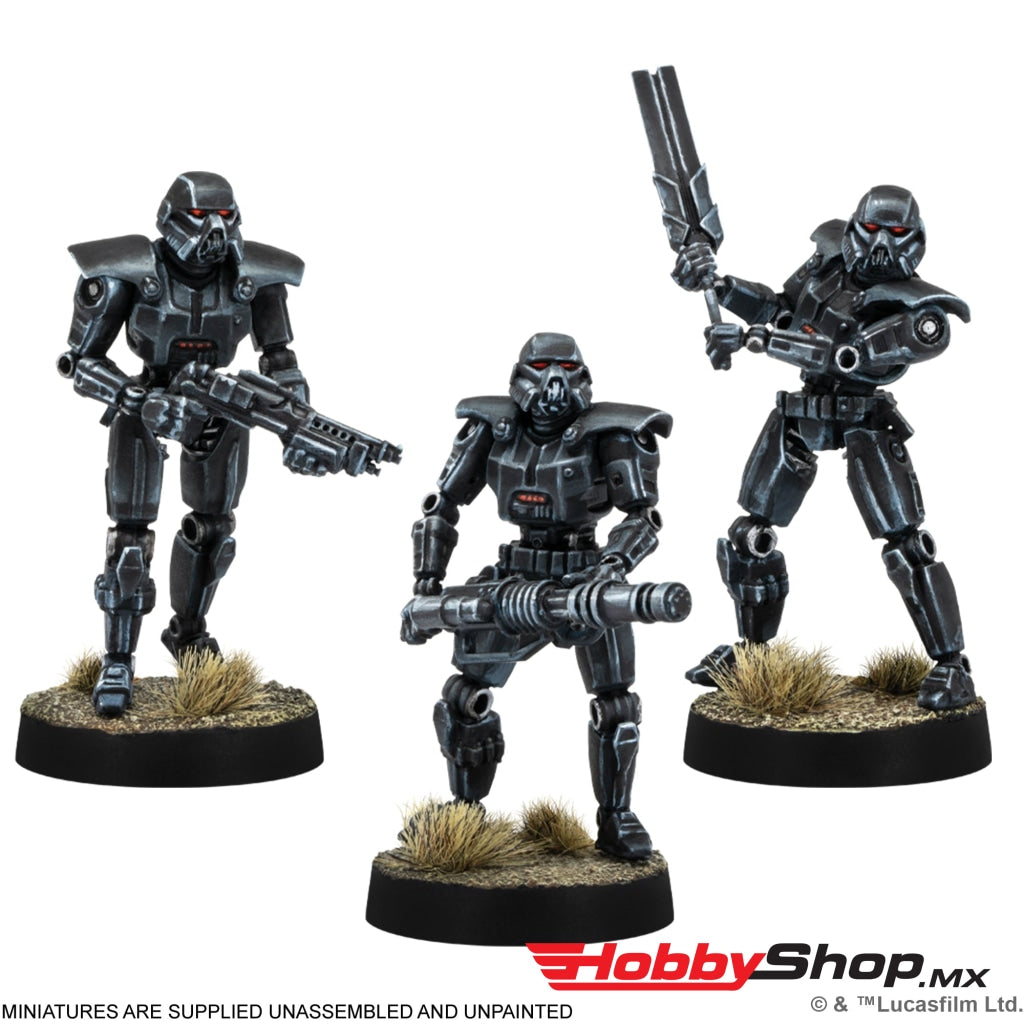 Asmodee - Star Wars: Legion Dark Troopers Unit Expansion En Existencia