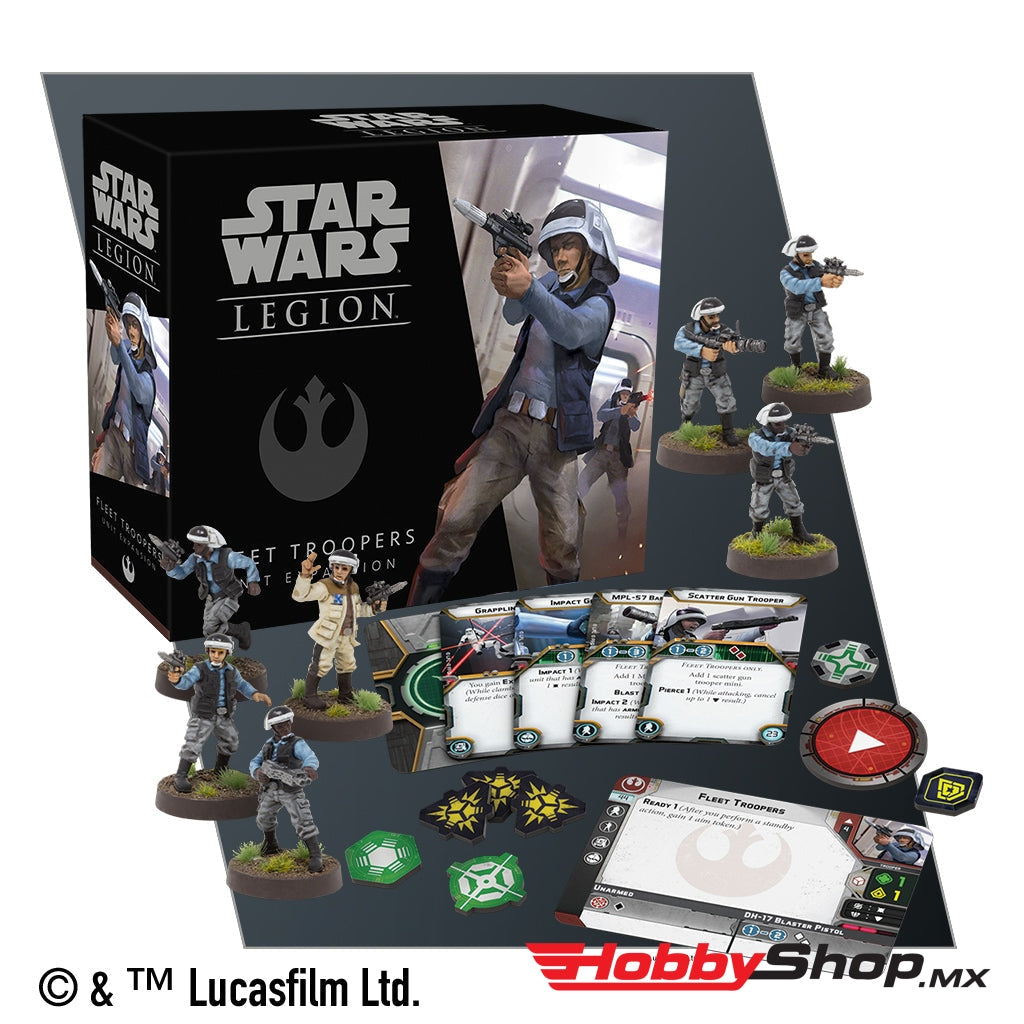 Asmodee - Star Wars: Legion Fleet Troopers Unit Expansion En Existencia