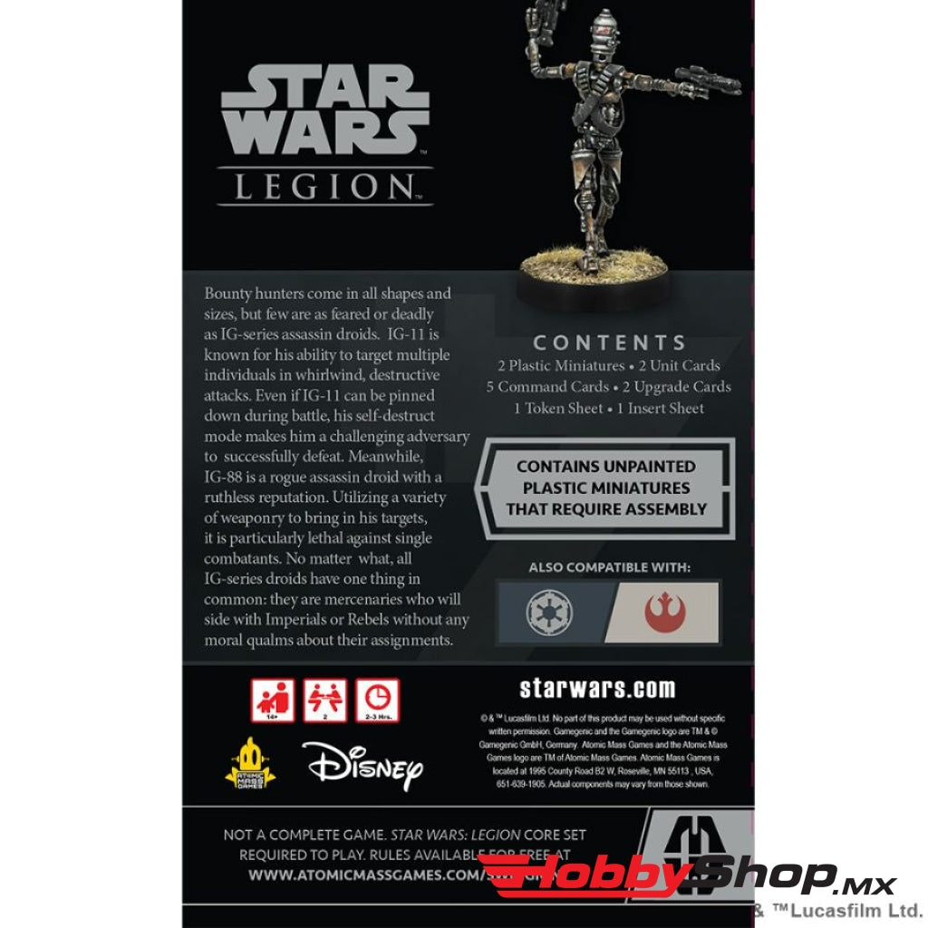 Asmodee - Star Wars: Legion Ig-Series Assassin Droids En Existencia