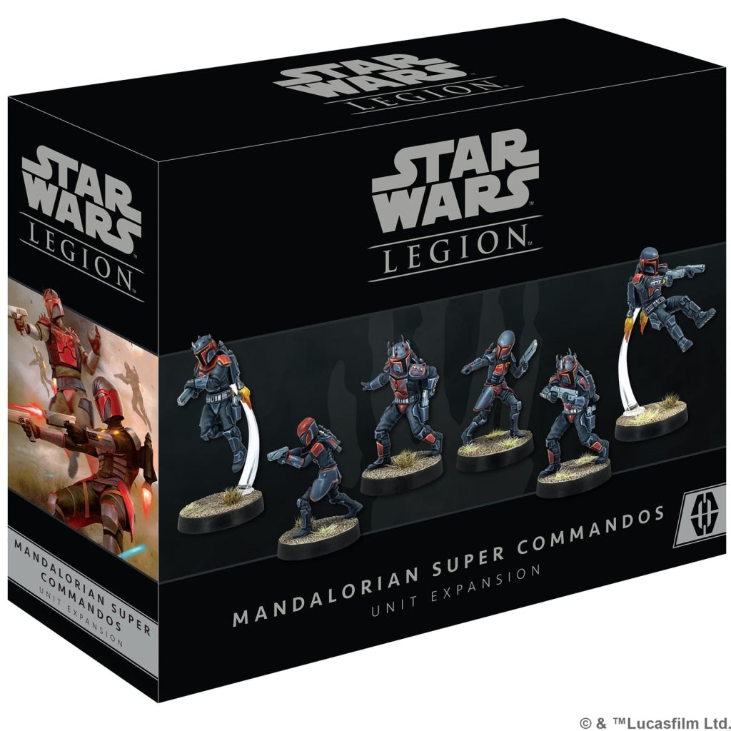 Asmodee - Star Wars: Legion Mandalorian Super Commandos En Existencia