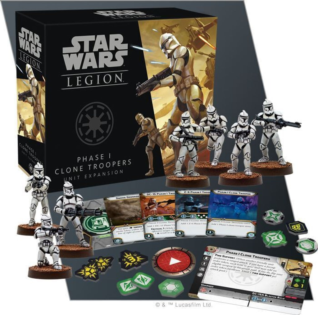 Asmodee - Star Wars: Legion Phase 1 Clone Troopers En Existencia