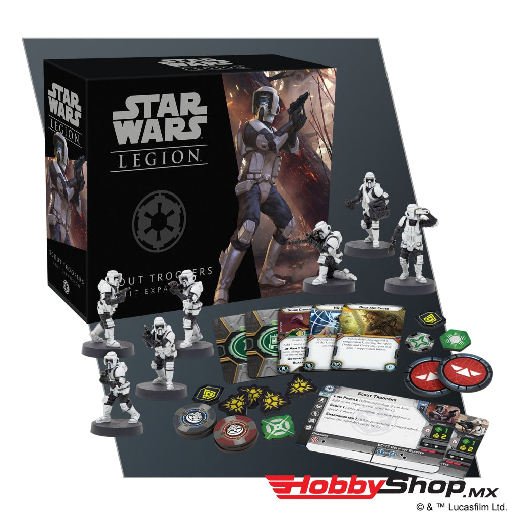 Asmodee - Star Wars: Legion Scout Troopers En Existencia