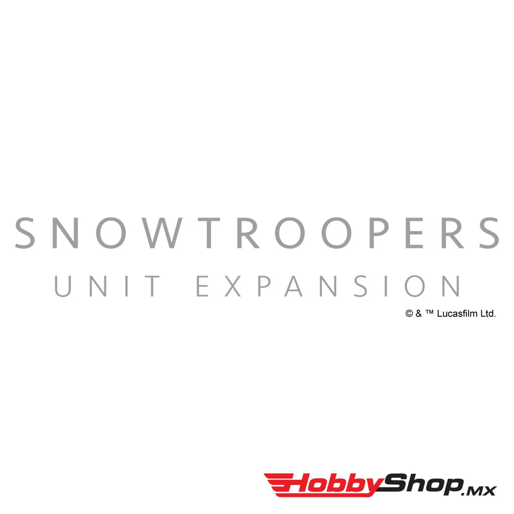 Asmodee - Star Wars: Legion Snowtroopers Unit Expansion En Existencia