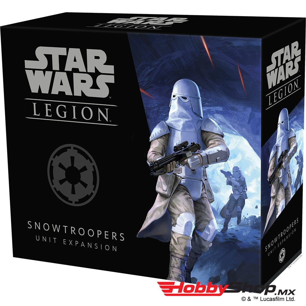 Asmodee - Star Wars: Legion Snowtroopers Unit Expansion En Existencia