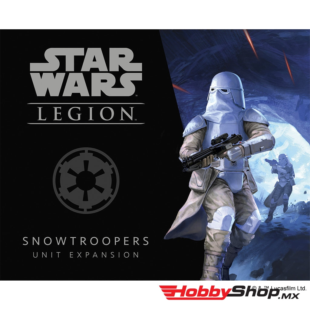 Asmodee - Star Wars: Legion Snowtroopers Unit Expansion En Existencia