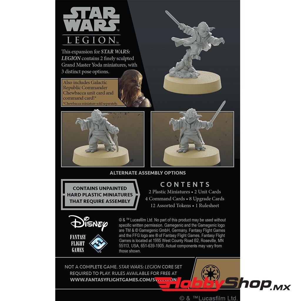 Asmodee - Star Wars: Legion Yoda Commander En Existencia