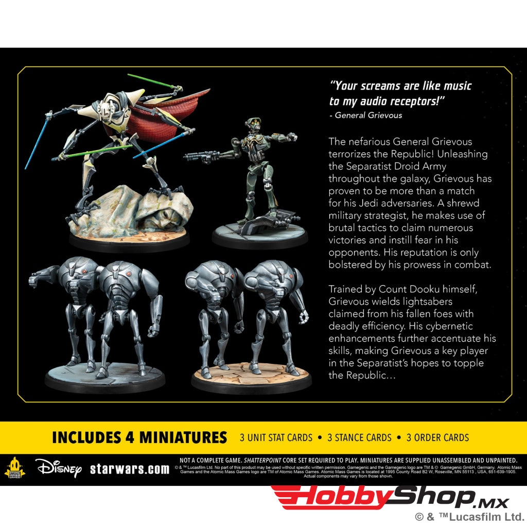 Asmodee - Star Wars: Shatterpoint Appetite For Destruction Squad Pack En Existencia