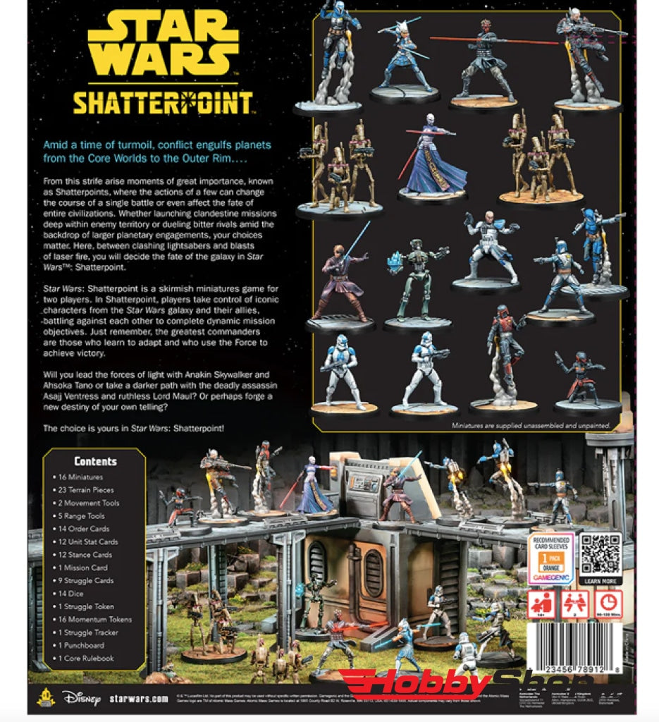 Asmodee - Star Wars Shatterpoint Core Set (Inglés) En Existencia