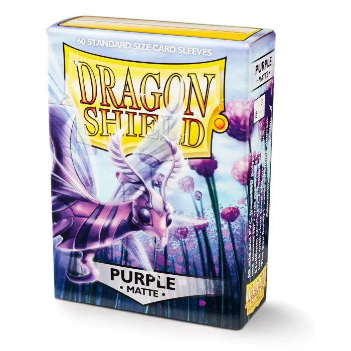 Arcane Tinmen - Dragon Shield - Purple - Matte Sleeves - Standard Size (60pcs)