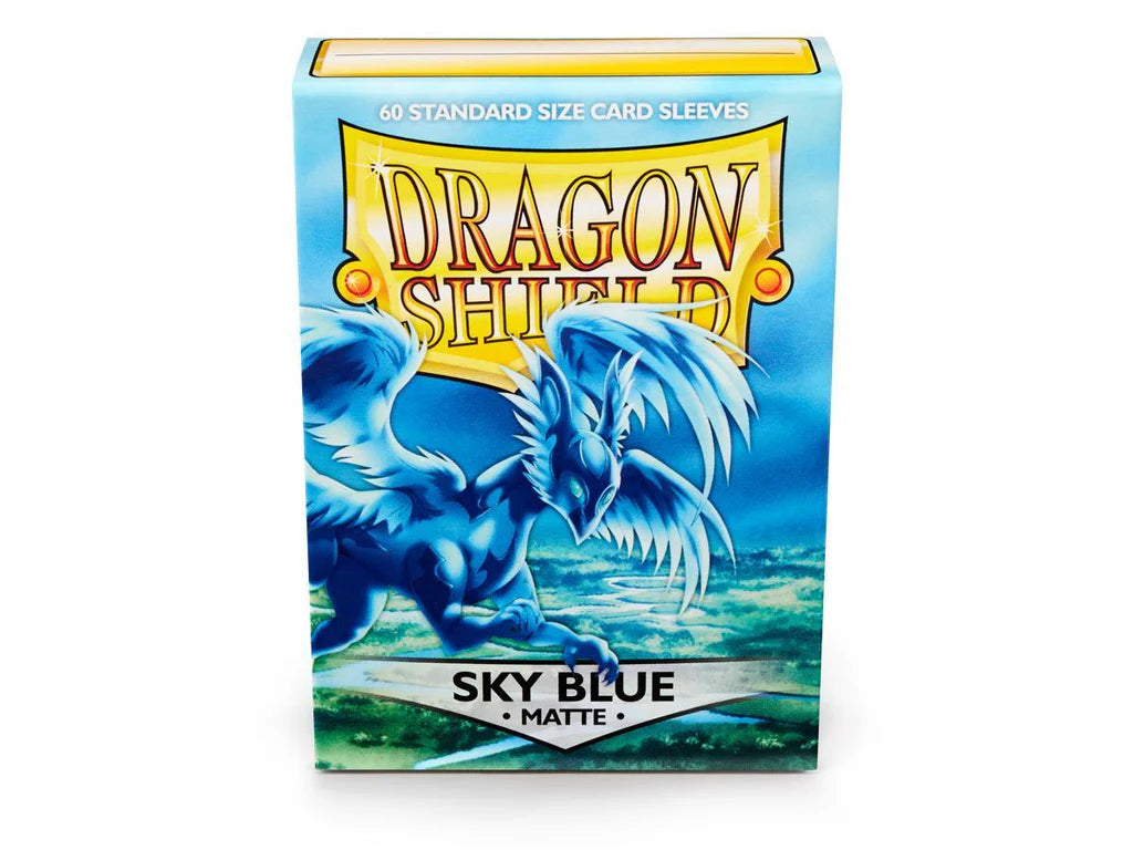 Arcane Tinmen - Dragon Shield - Sky Blue - Matte Sleeves - Standard Size (60pc)