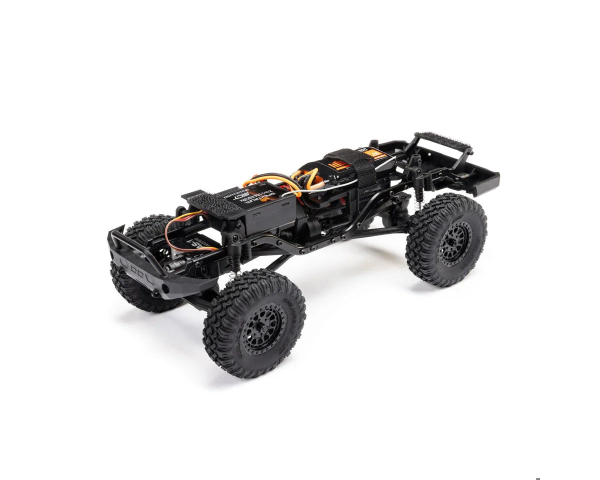 Axial - 1/24 SCX24 Base Camp 4X4 RTR Brushed Rock Crawler (Battery & Charger Included), Blue