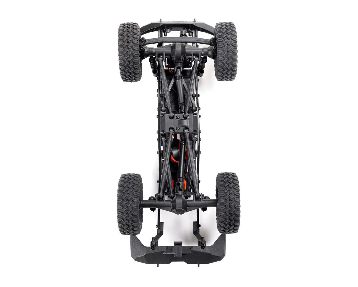 Axial - 1/24 SCX24 Base Camp 4X4 RTR Brushed Rock Crawler (Battery & Charger Included), Blue