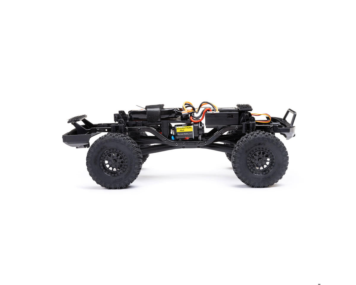 Axial - 1/24 SCX24 Base Camp 4X4 RTR Brushed Rock Crawler (Battery & Charger Included), Blue