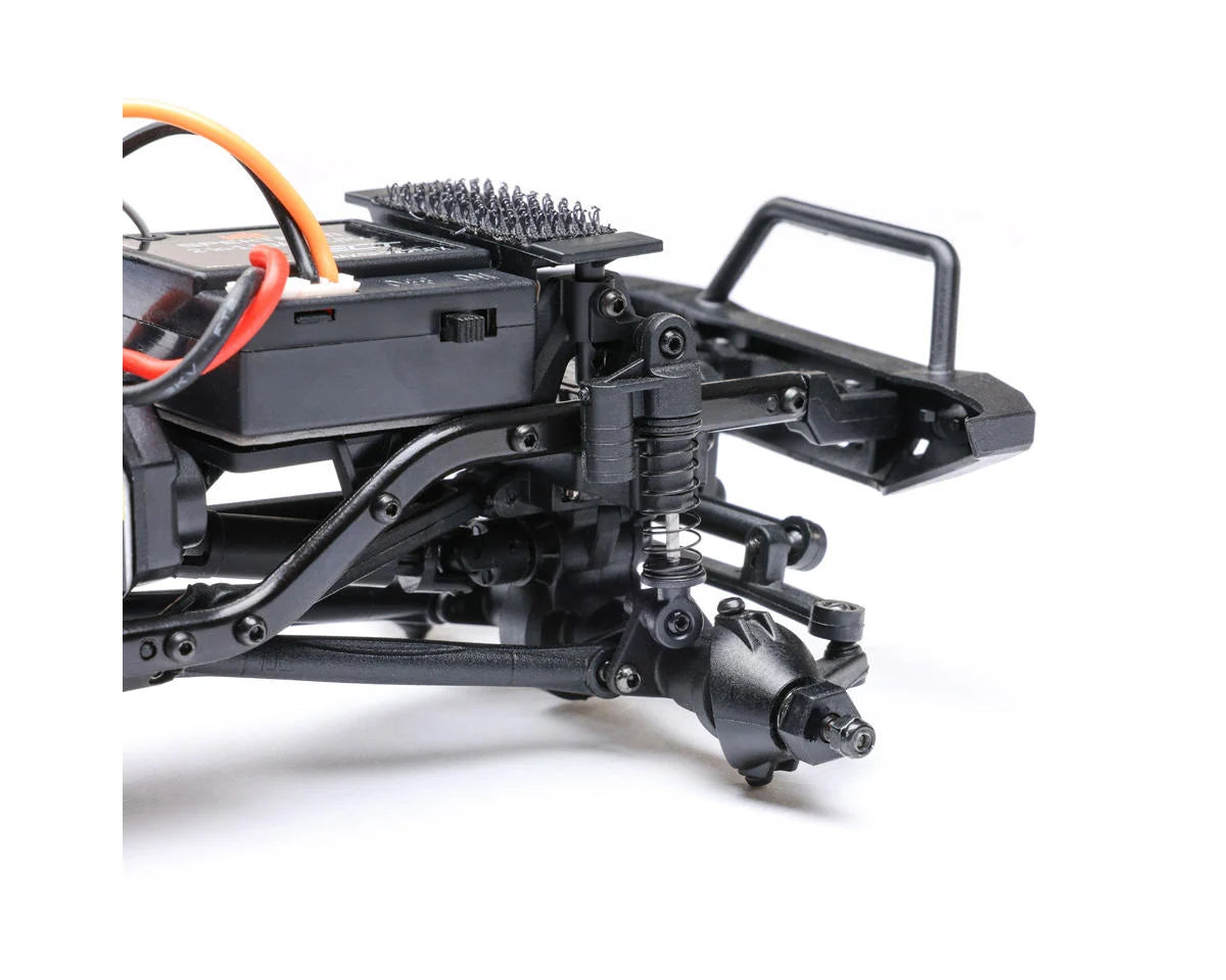 Axial - 1/24 SCX24 Base Camp 4X4 RTR Brushed Rock Crawler (Battery & Charger Included), Blue