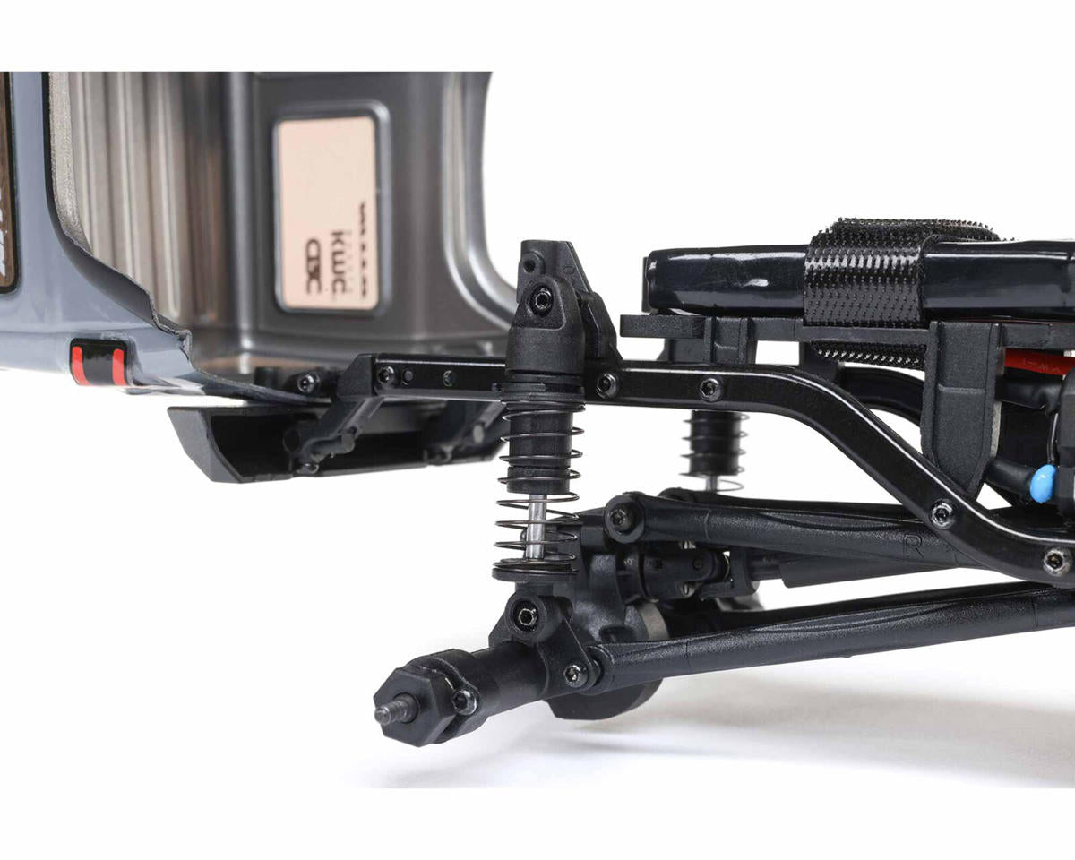 Axial - 1/24 SCX24 2019 Jeep Wrangler JLU CRC 4X4 RTR Brushed Rock Crawler (Battery & Charger Included), Gray