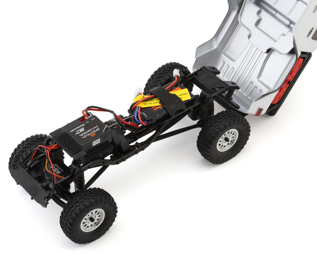 Axial - SCX24 Jeep JT Gladiator 4X4 RTR Brushed Rock Crawler (Battery & Charger Included), White