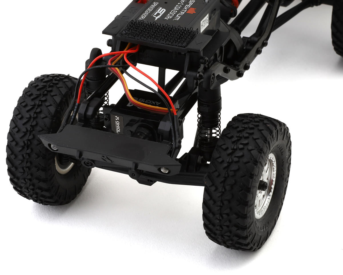 Axial - SCX24 Jeep JT Gladiator 4X4 RTR Brushed Rock Crawler (Battery & Charger Included), White