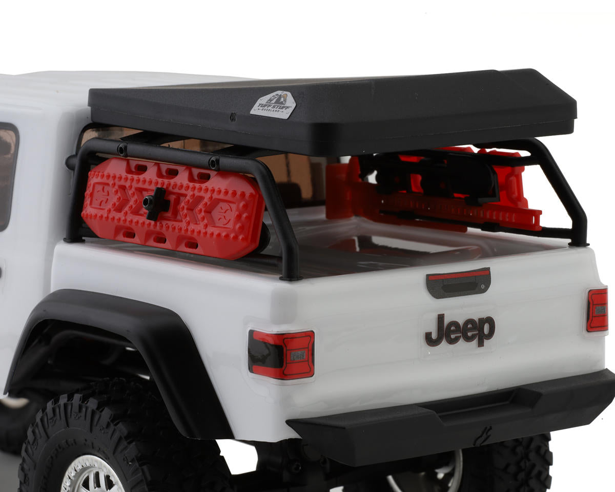 Axial - SCX24 Jeep JT Gladiator 4X4 RTR Brushed Rock Crawler (Battery & Charger Included), White