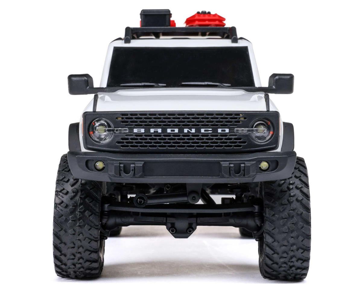 Axial - SCX24 Ford Bronco 4X4 RTR Brushed Rock Crawler (Battery & Charger Included), White