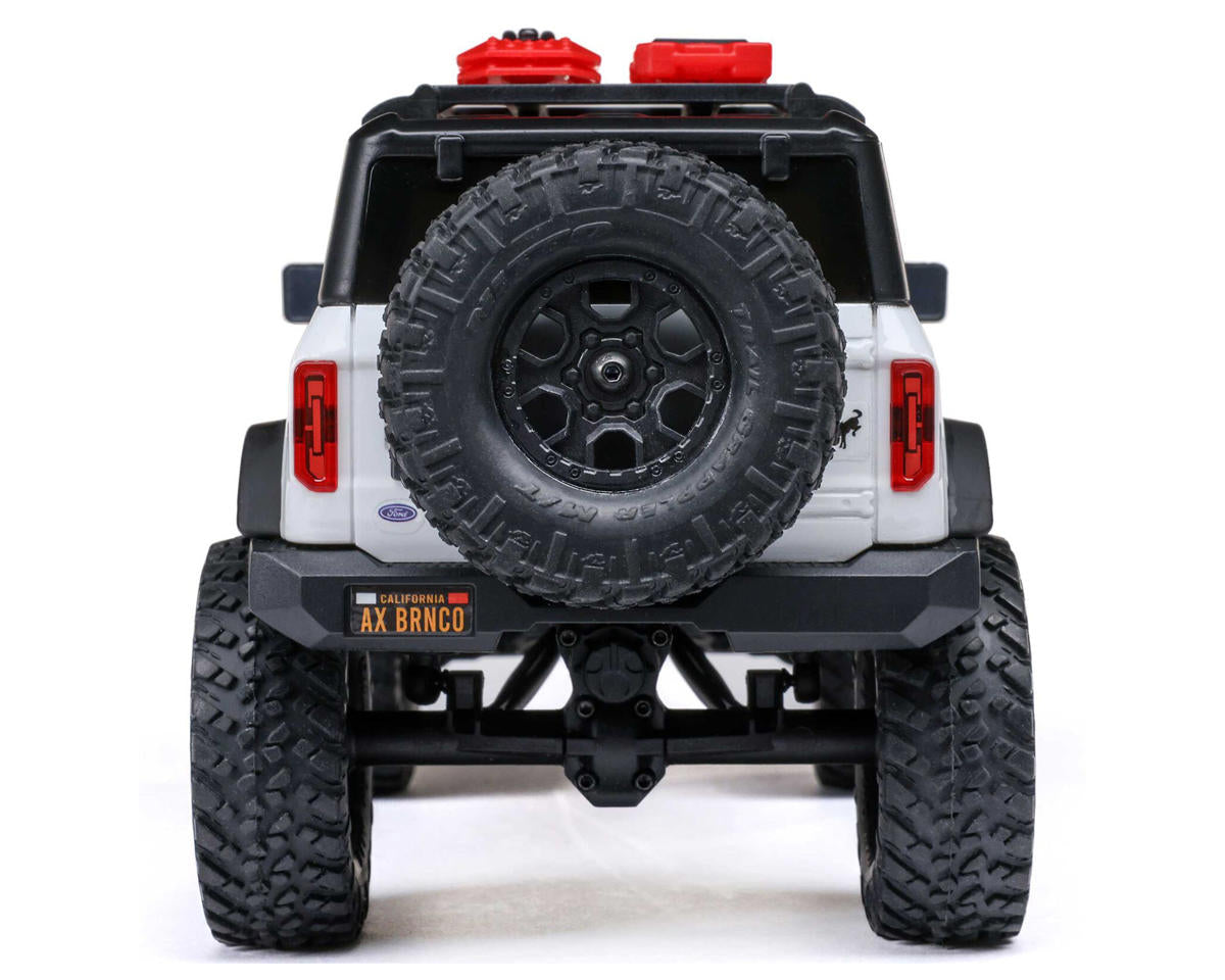 Axial - SCX24 Ford Bronco 4X4 RTR Brushed Rock Crawler (Battery & Charger Included), White