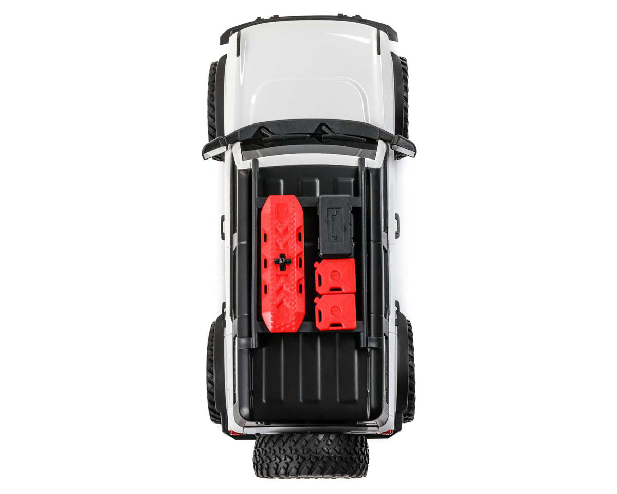 Axial - SCX24 Ford Bronco 4X4 RTR Brushed Rock Crawler (Battery & Charger Included), White