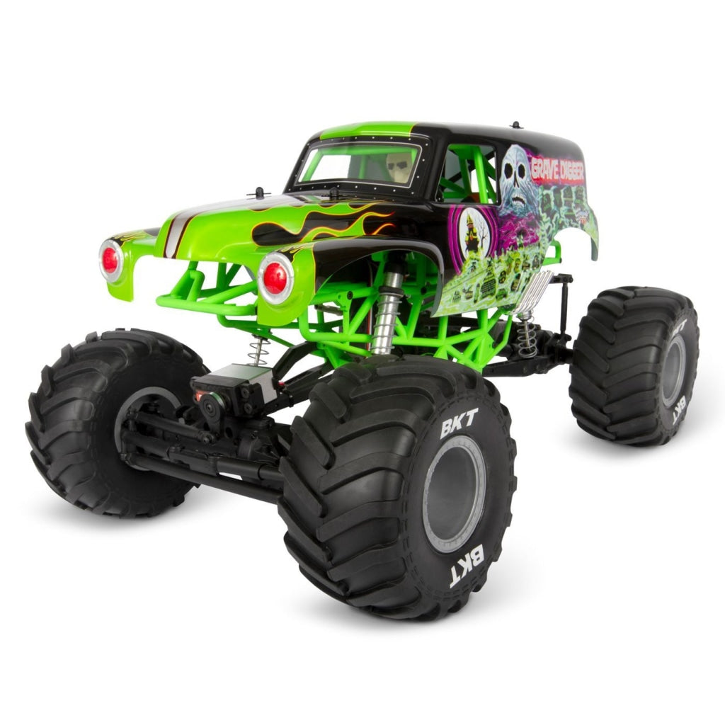 1/10 Smt10 Grave Digger 4Wd Monster Truck Rtr Axi03019 En Existencia