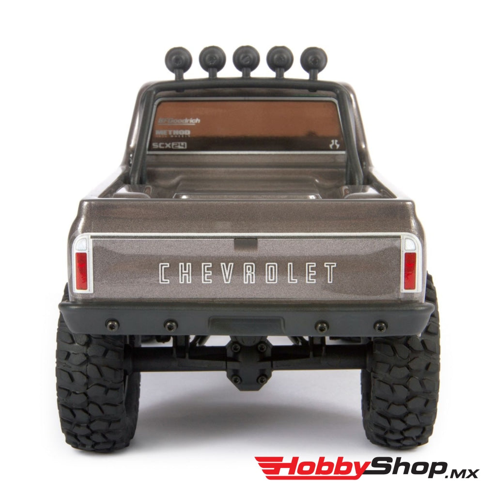 Axial - 1/24 Scx24 1967 Chevrolet C10 4Wd Truck Brushed Rtr Dark Silver En Existencia