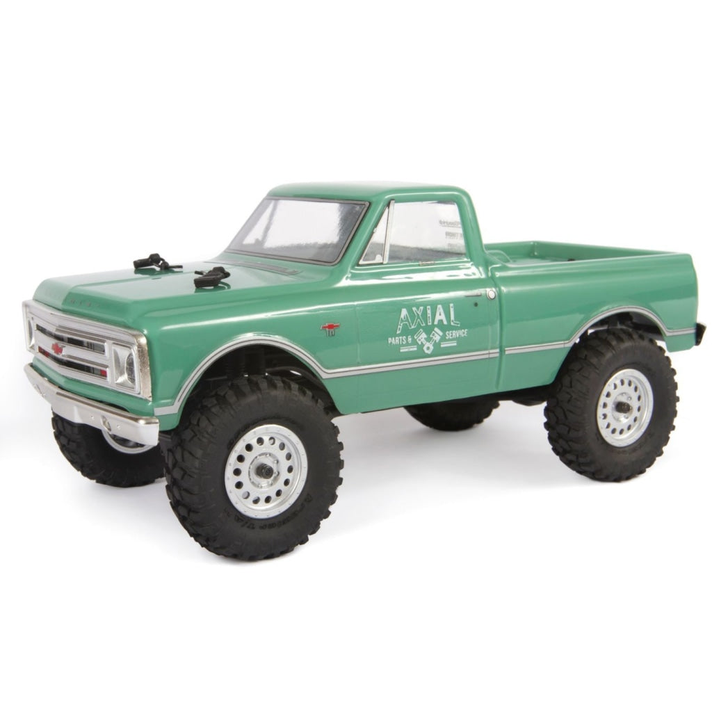 Axial - 1/24 Scx24 1967 Chevrolet C10 4Wd Truck Brushed Rtr Light Green En Existencia