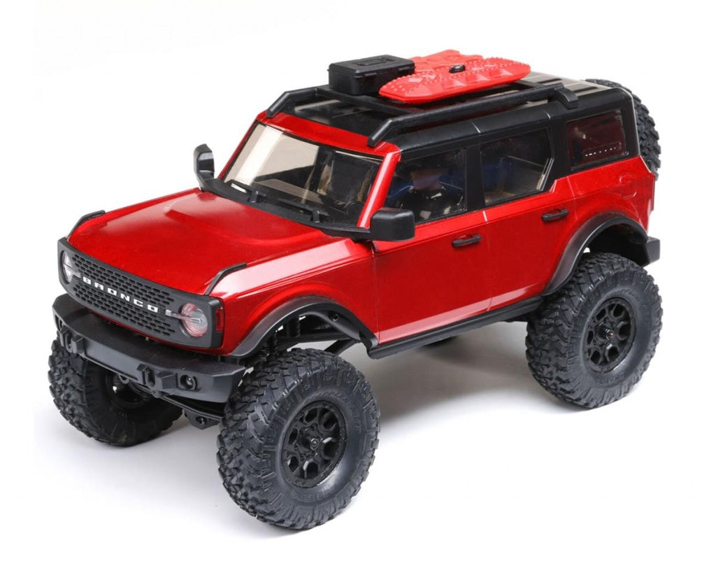 Axial - 1/24 Scx24 2021 Ford Bronco 4Wd Truck Brushed Rtr Red En Existencia