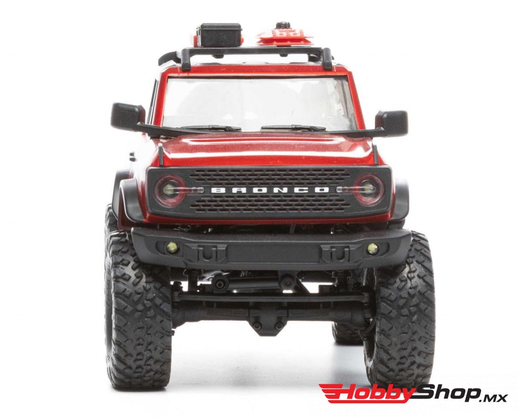 Axial - 1/24 Scx24 2021 Ford Bronco 4Wd Truck Brushed Rtr Red En Existencia