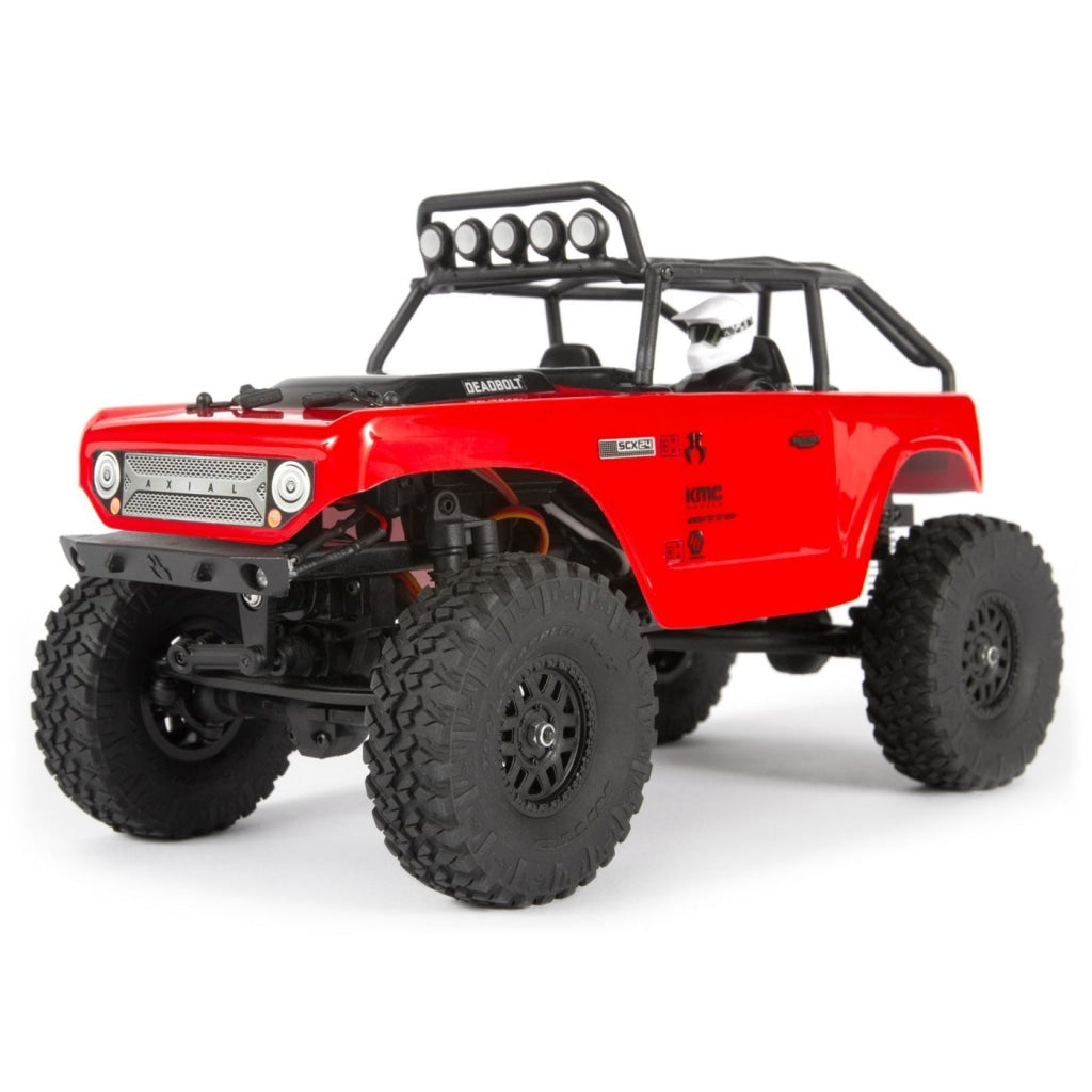 1/24 Scx24 Deadbolt 4Wd Rock Crawler Brushed Rtr Red Axi90081T1 En Existencia