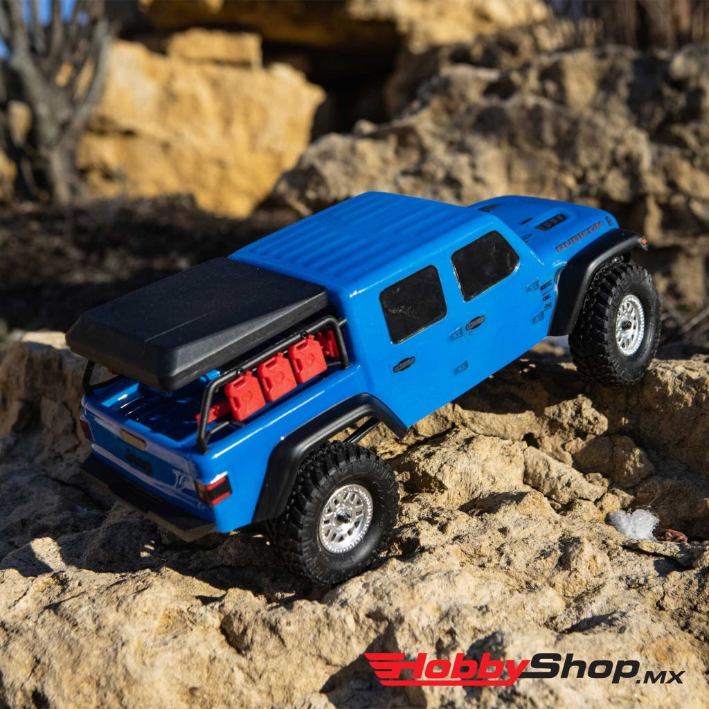 Axial - 1/24 Scx24 Jeep Jt Gladiator 4Wd Rock Crawler Brushed Rtr Blue En Existencia