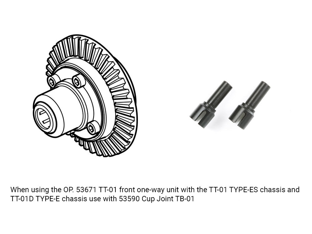 Tamiya - Universal Shaft Assembly (TT-01, TT-02 & TA04)