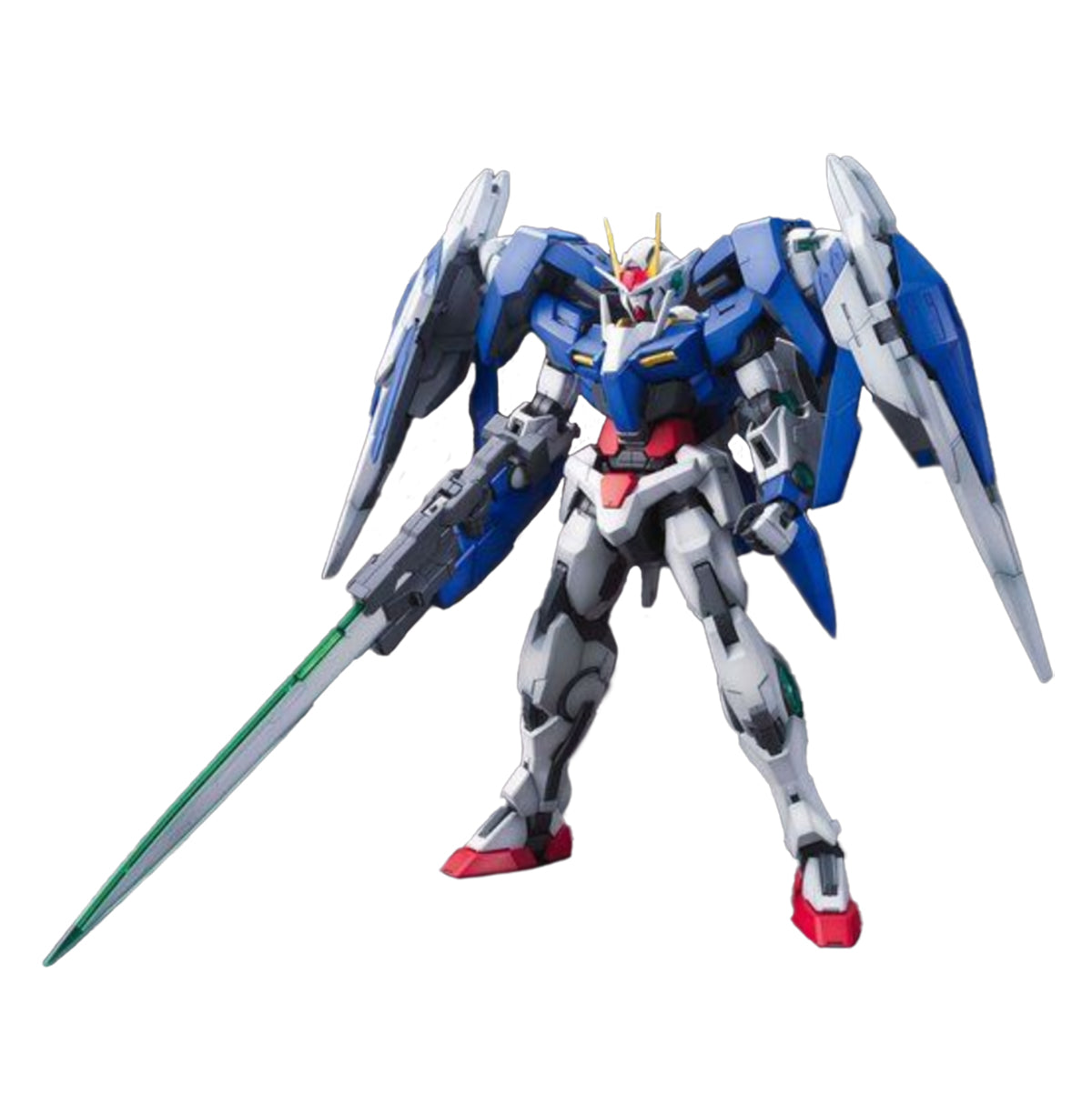 Bandai - MG GN-0000 + GNR-010 00 Raiser "Mobile Suit Gundam 00" 1/100, Bandai