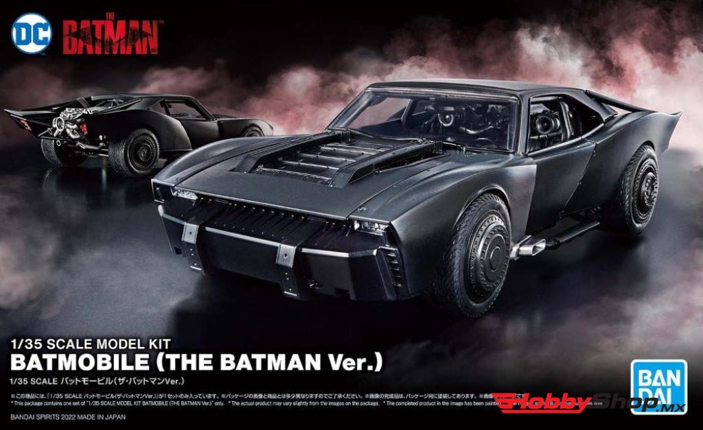 Bandai - Batmobile New Item A (Tentative) Batman Spirits 1/35 Scale Model Kit En Existencia