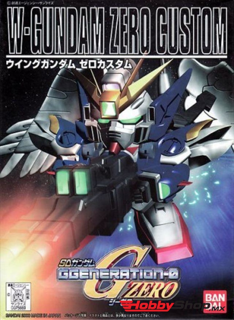 Bandai - Bb203 Wing Gundam Zero Custom Sd Action Figure En Existencia