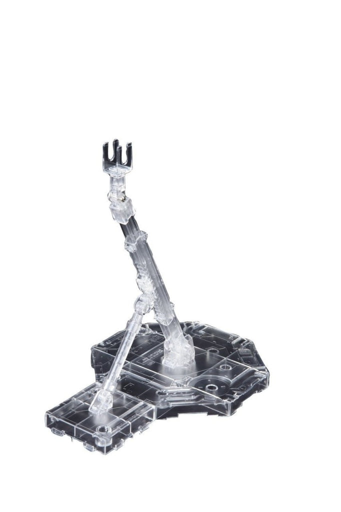 Bandai - Clear Action Base 1 Display Stand For 1/100 Scale Models En Existencia