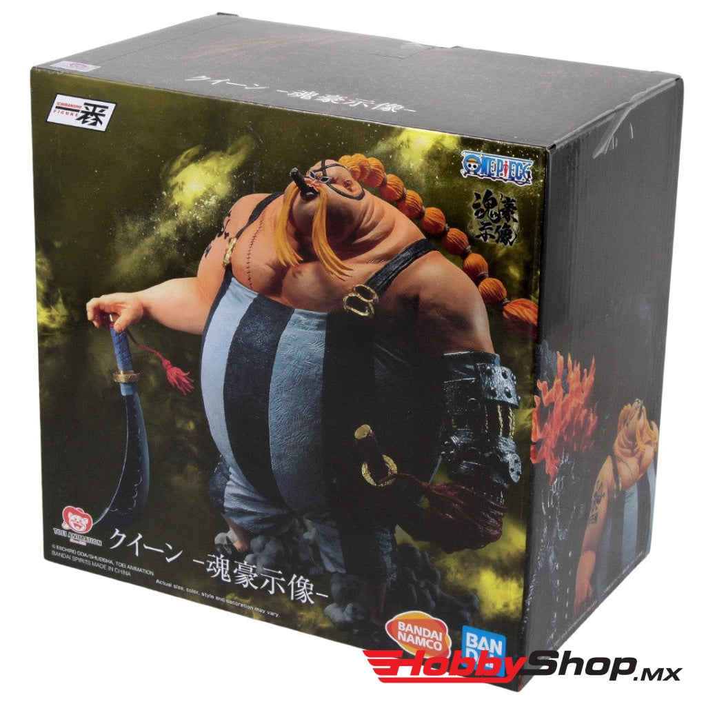 Bandai - Queen (The Fierce Men Who Gathered At The Dragon) One Piece Ichibansho Figure En Existencia