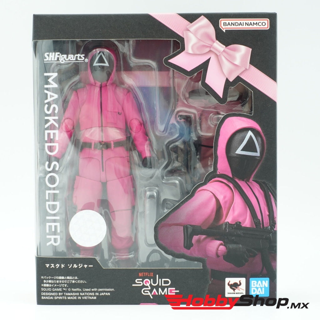 Bandai - S.h.figuarts Squid Game Masked Soldier El Juego Del Calamar En Existencia
