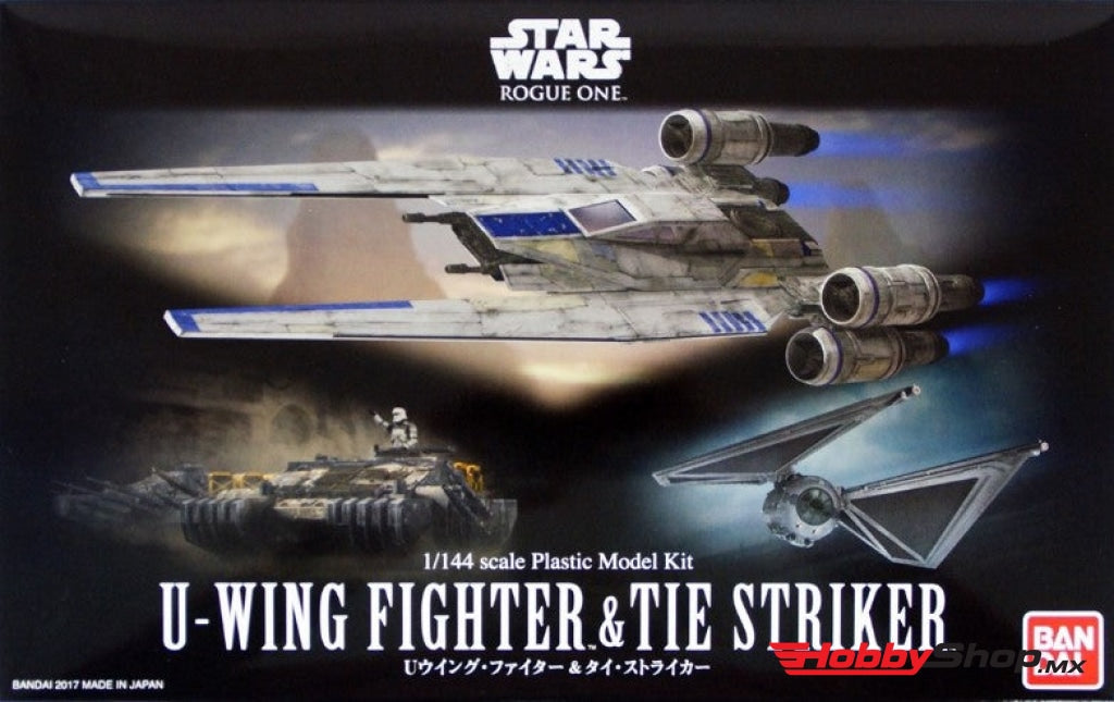 Bandai - U-Wing Fighter & Tie Striker Rogue One: A Star Wars En Existencia