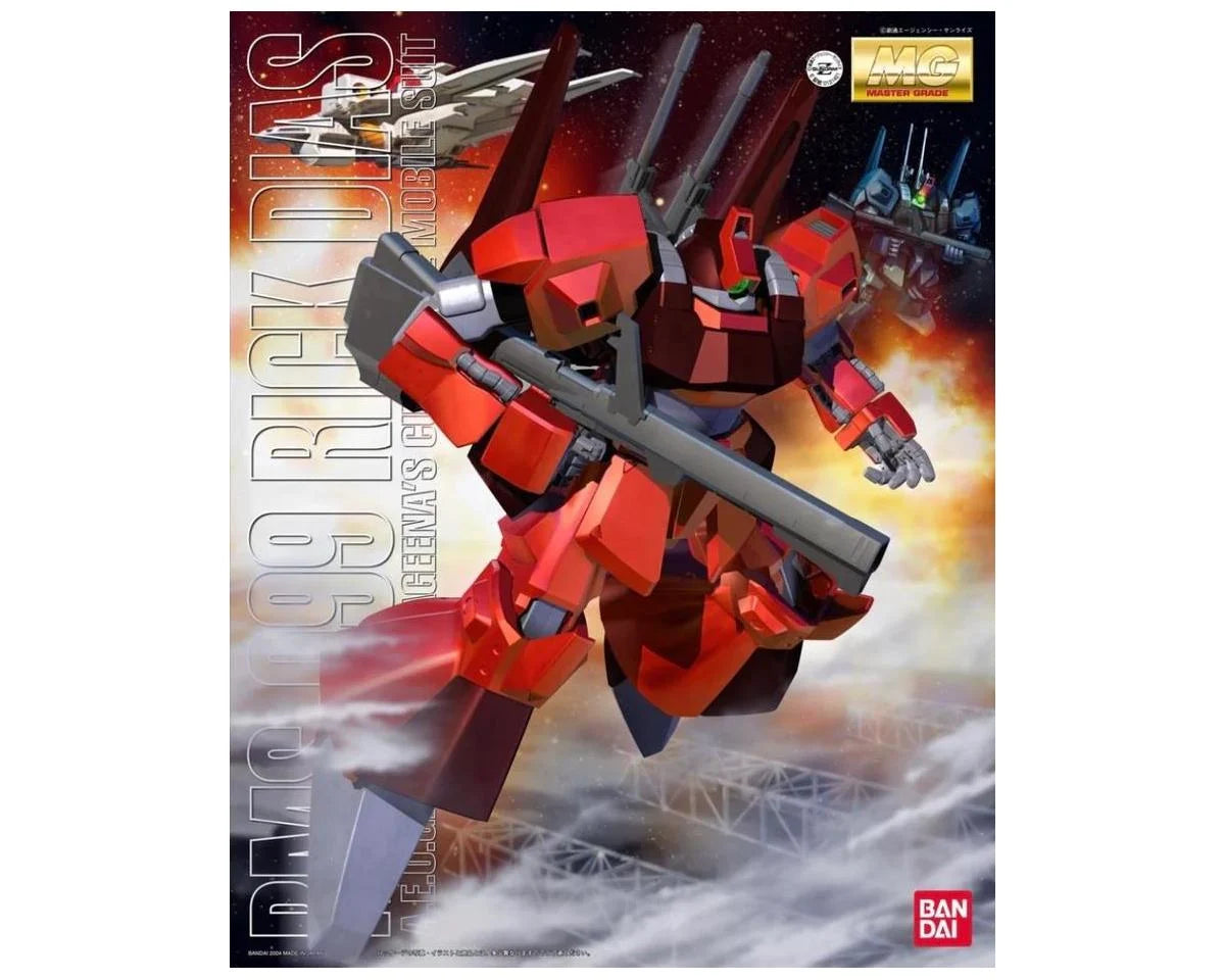 Bandai - 1/100 MG RMS-099 Rick Dias "Mobile Suit Zeta Gundam" (Quattro Bajeena Ver.) Plastic Model Kit