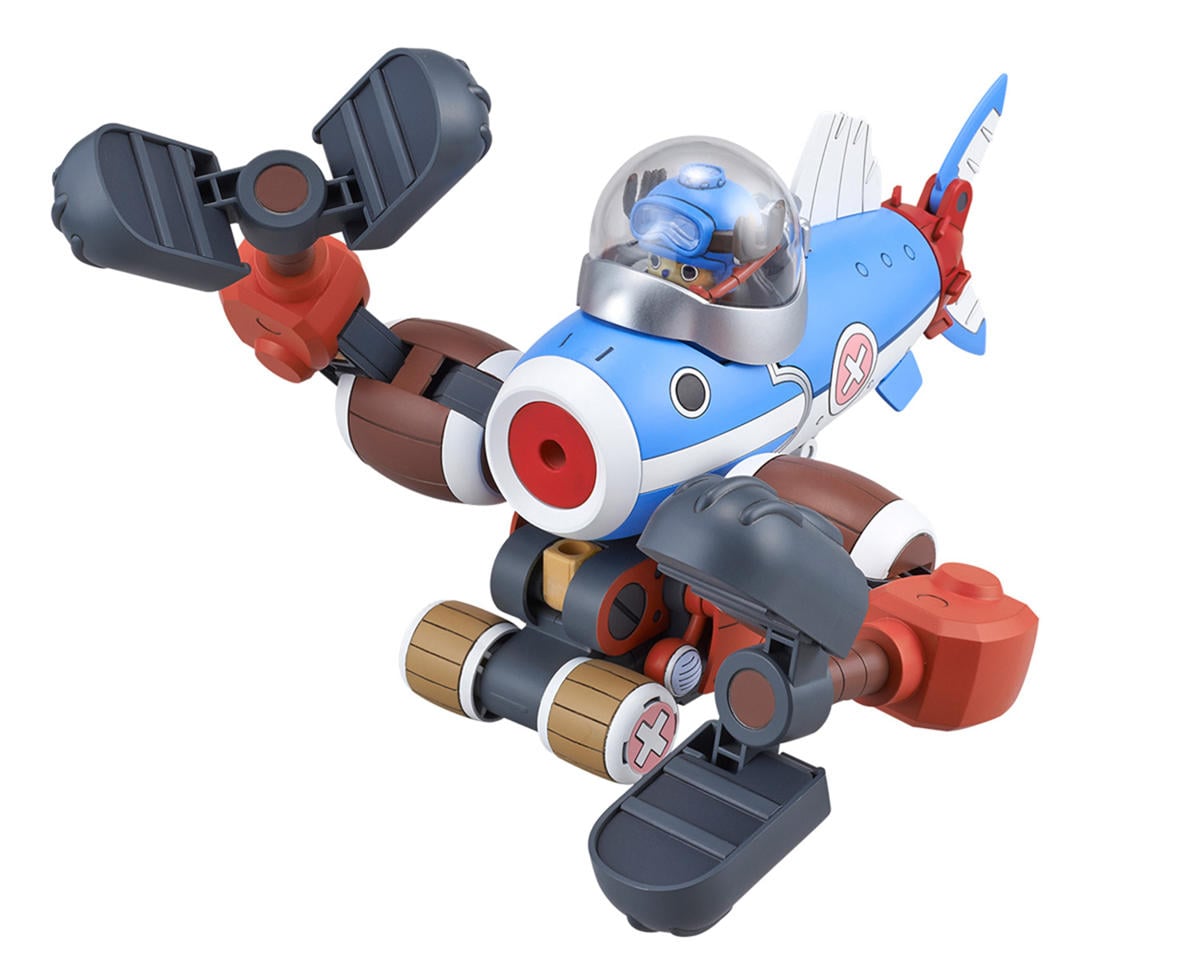 Bandai - Chopper Robot 3 & 5 "One Piece" Action Figure Model Kit (Submarine/Crane)
