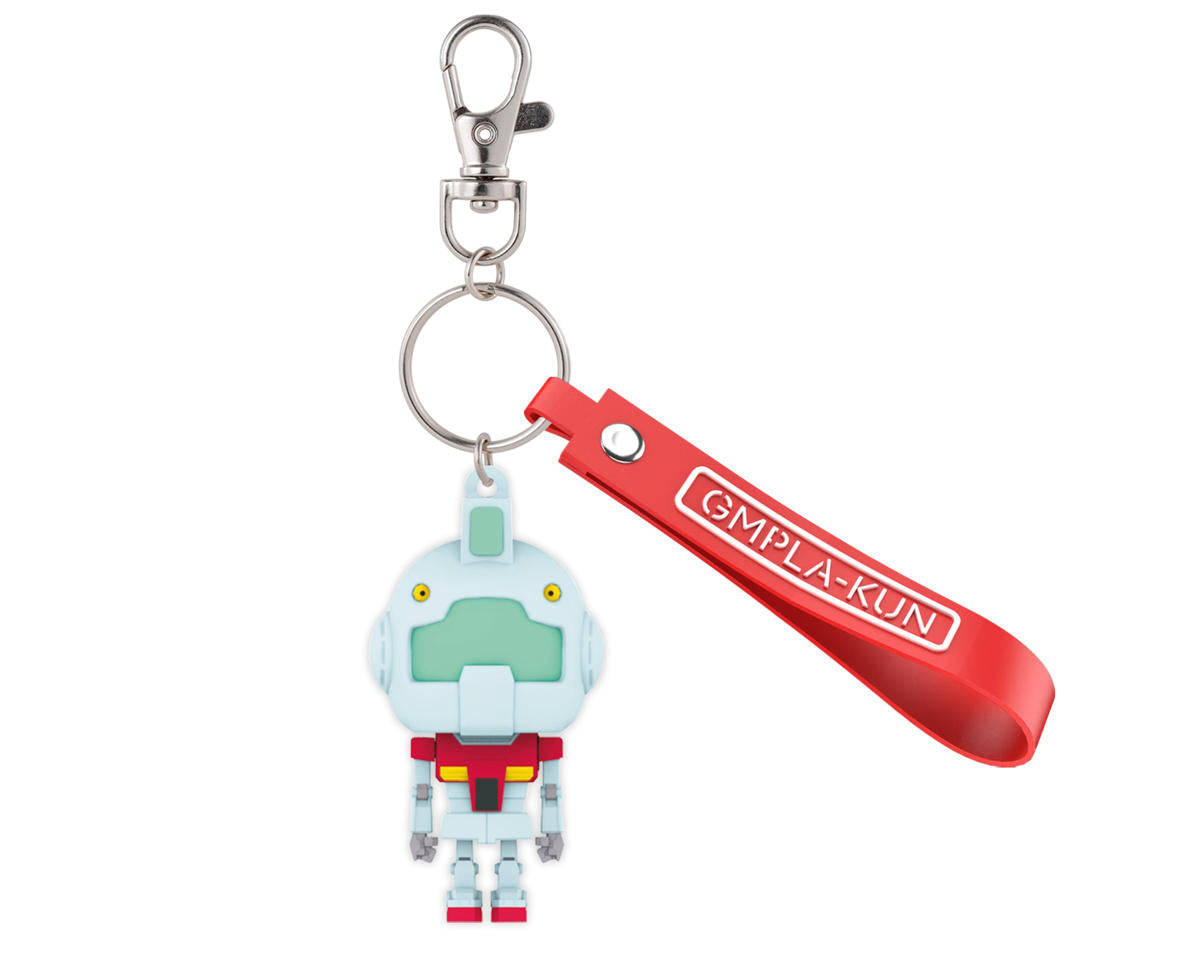 Bandai - GMpla-Kun 3D Rubber Mascot Keychain, Llavero