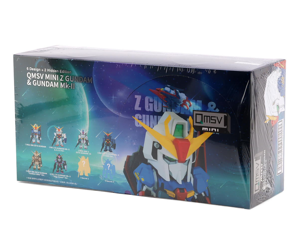 Bandai - QMSV Mini Zeta Gundam Transformation Blind Box Assortment (Box/8) (Chosen at Random)