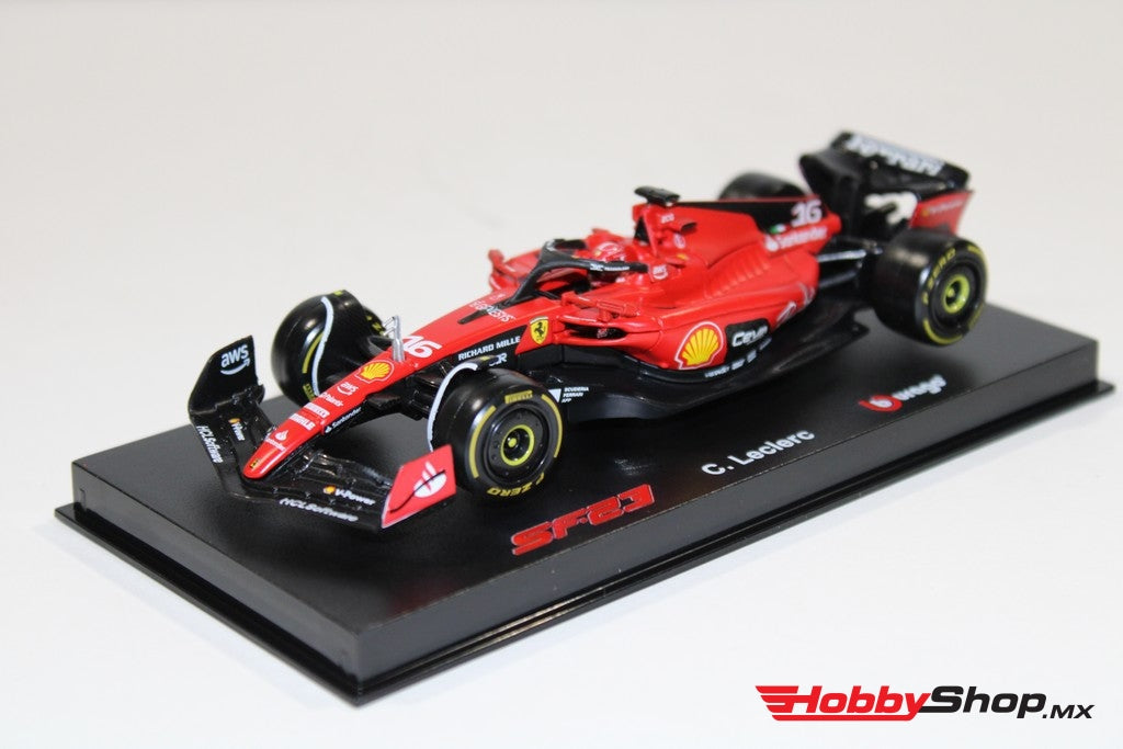 Bburago - Charles Leclerc Ferrari 2023 #16 Escala 1:43 En Existencia